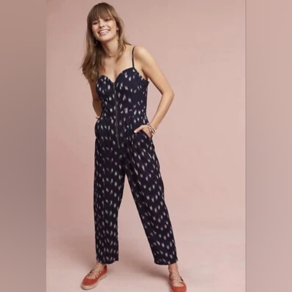 NWOT Anthropology Elevenses Jumpsuit Wedding Guest